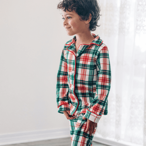 christmasplaidbuttondownpajamas