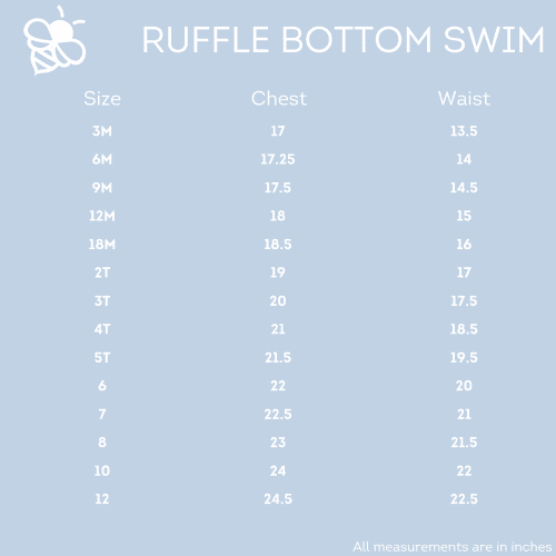 sizes ruffle bottom swim