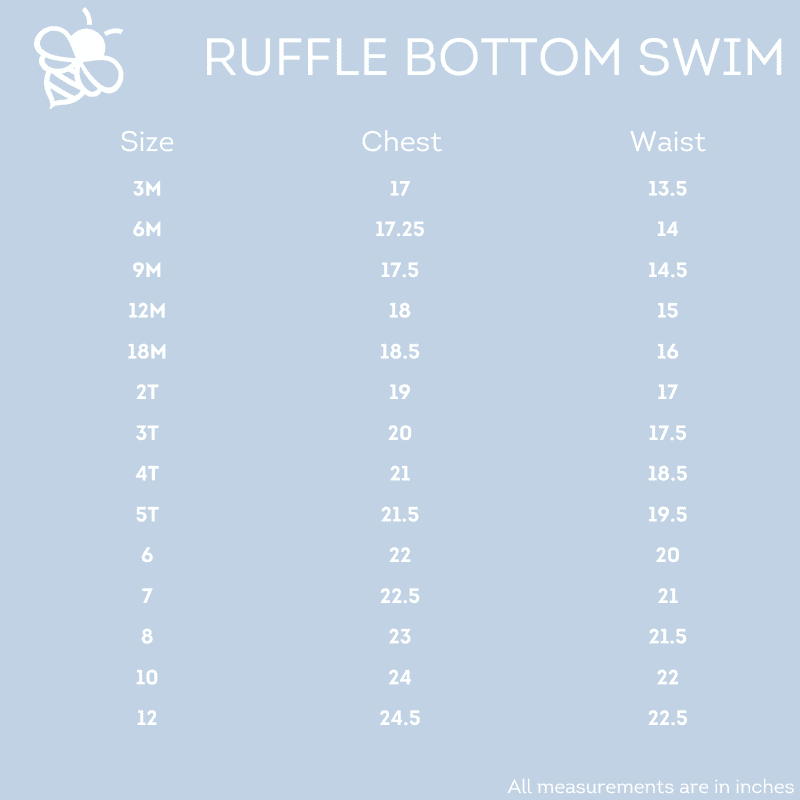 sizes ruffle bottom swim